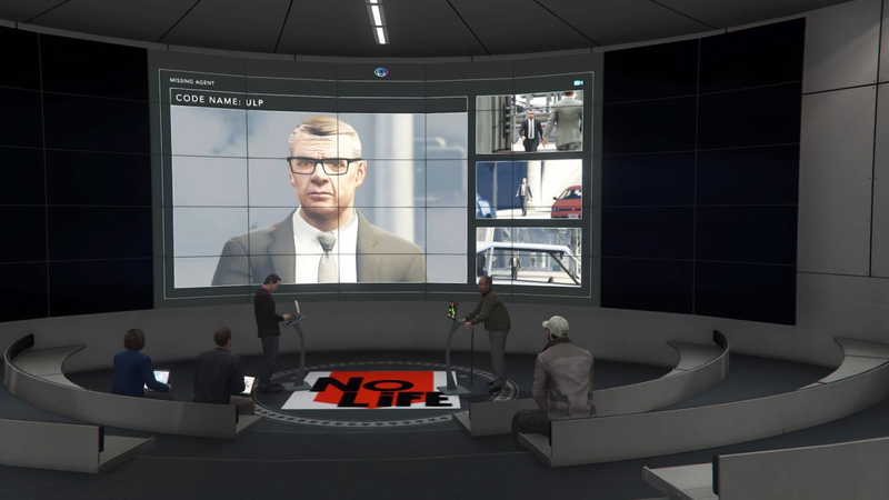 The planning room in the new underground facility
